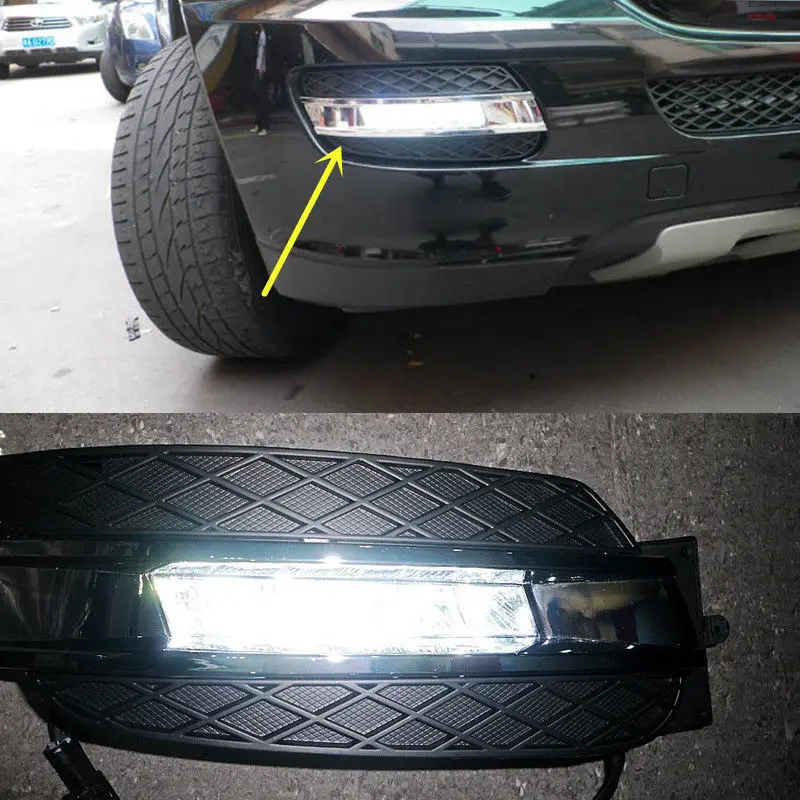 

1 set CAR-Specific daytime running lamp for BENZ ML-CLASS W164 2006 2007 2008 2009 LED DRL