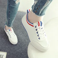 Fall flat-bottom Korean version of small white shoes student canvas shoes femaleb1
