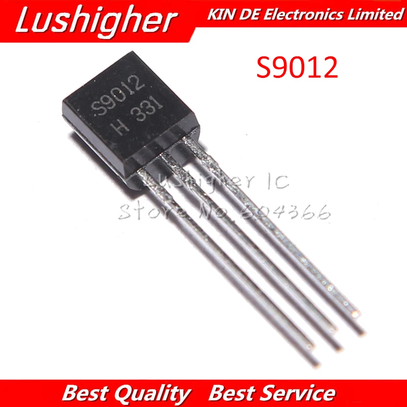 100PCS S9012 TO 92 9012 TO92 new triode transistor free shipping-in ...