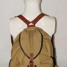 Второй мировой войны немецкая армия HEER Элитные горные силы Холст Рюкзак