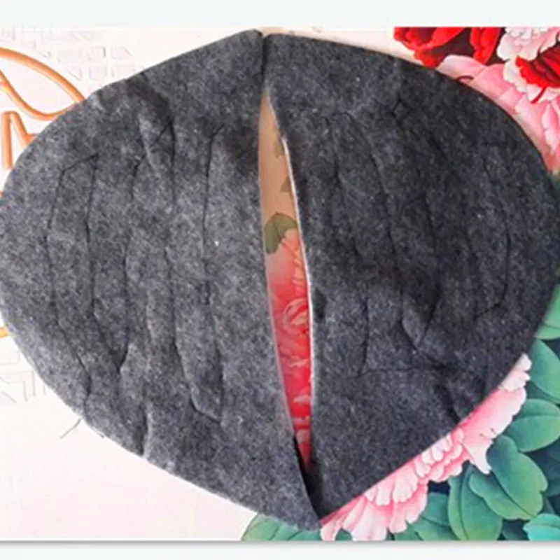 

5 Pairs 28*15*1.4CM Cotton Shoulder Pad Deep Grey DIY Craft Supplies For Blazer T-shirt Windbreaker Clothes Garment Accessories