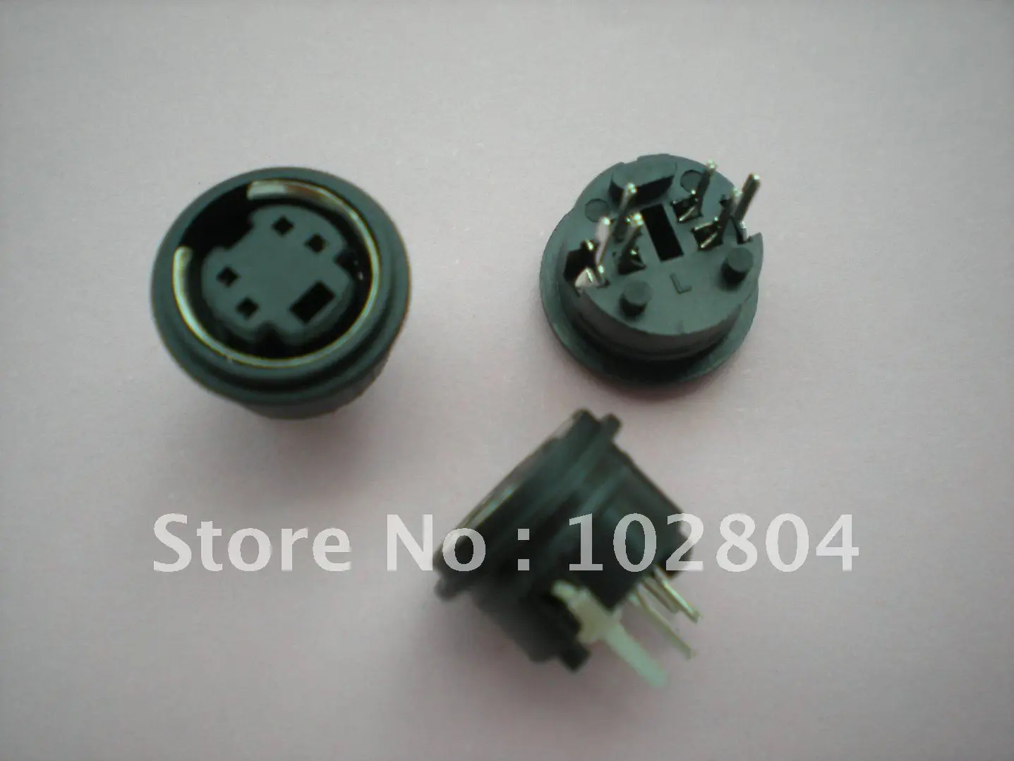 

Mini 4 Pin Circular PCB Mount DIN Connector 600 pcs per Lot