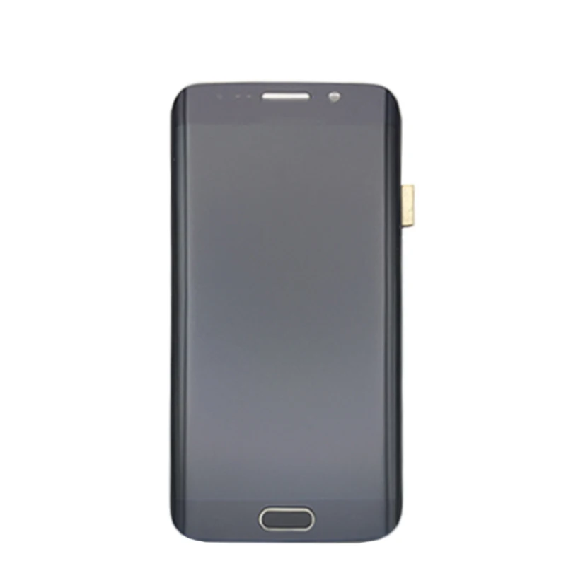 Для Samsung Galaxy S6 edge G925 G925I G925F ЖК-дисплей Дисплей Сенсорный экран дигитайзер с рамкой в сборе Замена тестирование