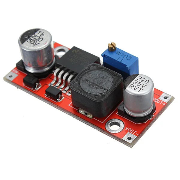 

2015 Hot New 10Pcs DC-DC LM2596 Converter Buck Adjustable Step Down Power Module 1.5-35V