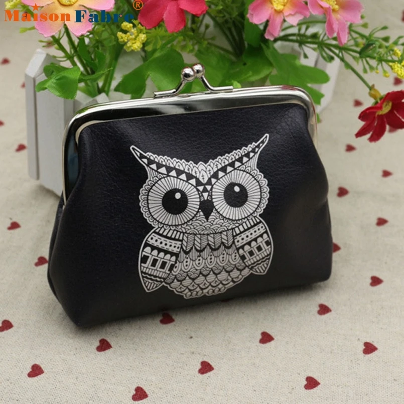  Excellent Quality Women Coin Purse Elephant Printing Lady Change Purse Patent Leather Coin Wallet,Female Money Bag Wallet Gift 
