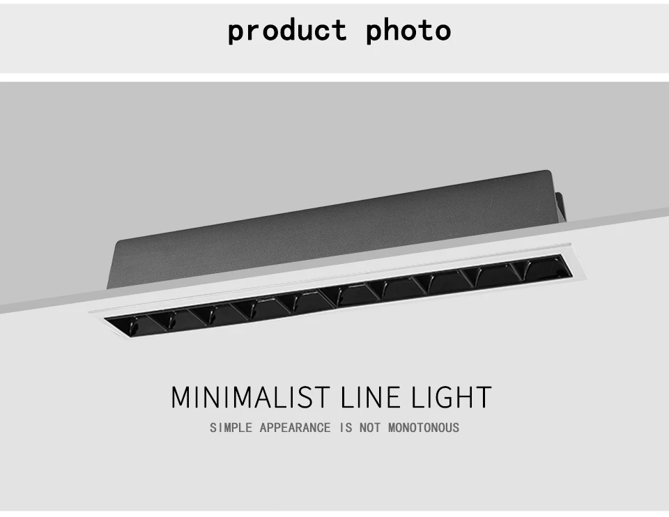 Скан 41,5 см 22,5 Вт 15 головка светодиода бар для Совета торговли офиса современная мода OSRAM линии лампы CRI Ra> 85 внутреннего освещения