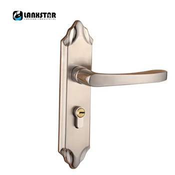 Europe Style Luxury Steel-Lock Modern Design Door Knob Wood-Door Stainless Steel Handle Lock Europe Style Luxury Steel-Lock Modern Design Door Knob Wood-Door Stainless Steel Handle Lock