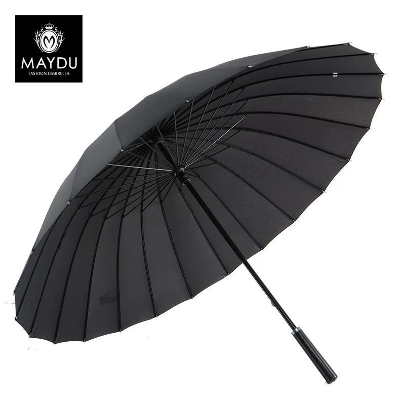MAYDU 24K large Windproof business Umbrellas for Men Multiple colors