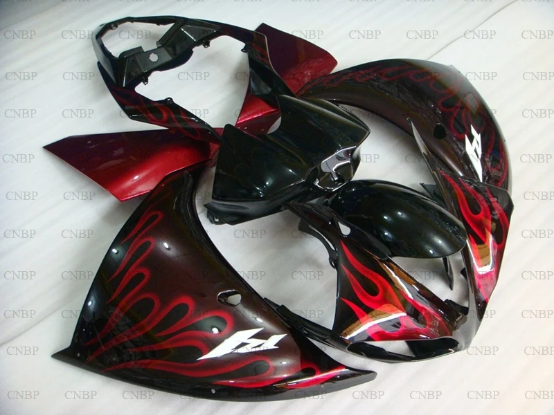 YZF R1 2009 2011 комплекты кузова YZFR1 10 11 Abs Обтекатели YZF1000 2010 черные красные