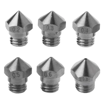 

3D Printer M7 Stainless Steel MK10 Nozzle for 1.75mm 3D Printer Parts