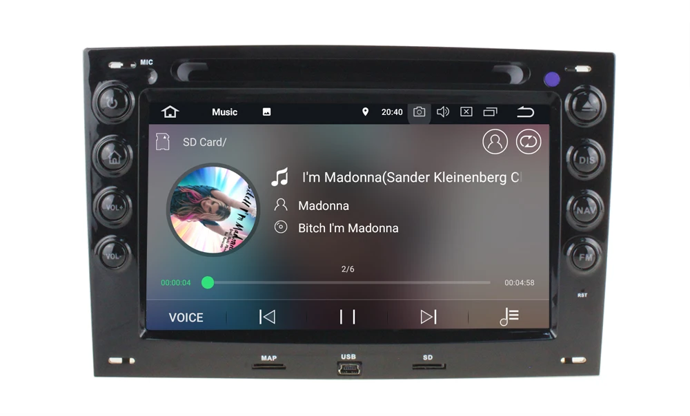 Top Android 8.1 Car DVD Player GPS for Renault Megane2 Megane 2 2006-2010 with wifi Bluetooth Stereo Radio 19