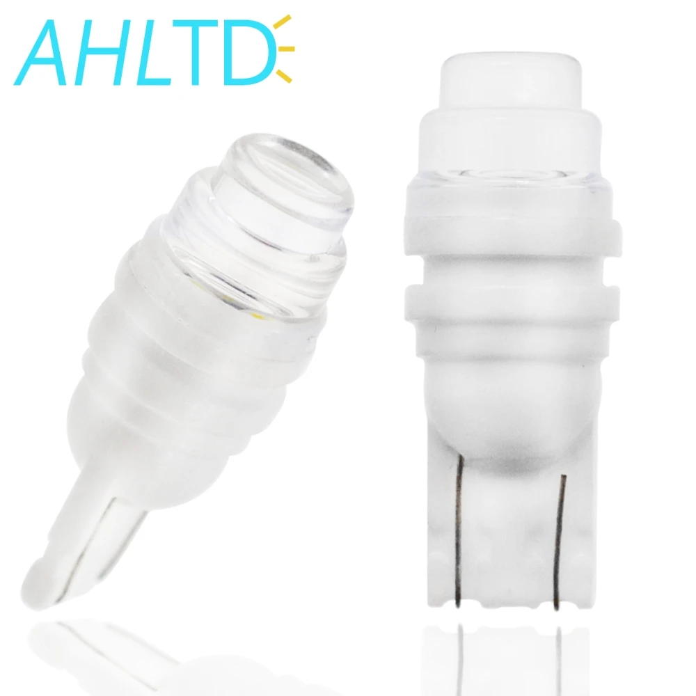 

Signal Lamp T10 Led W5W 3030 2 Fog 3SMD 168 194 T10 Led Bulb Ceramics Auto License Bulb Interior Wedge Clearance Light White