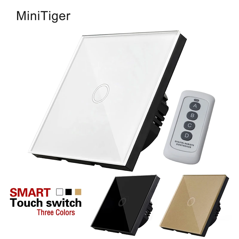 Minitiger Eu Uk Standard 1 Gang 1 Way Remote Control