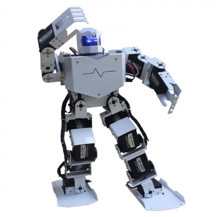 Робот робот Thanksbuye 16DOF Robo Soul H3s Biped двухногий человек комплект в алюминиевой раме с