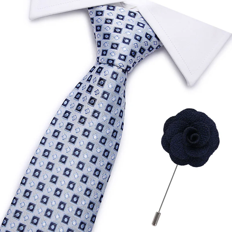 Новинка, 32 стиля, галстуки в полоску с пейсли для мужчин, Классические деловые галстуки высокой плотности с цветочным узором, роскошные свадебные аксессуары
