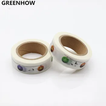 

GREENHOW Washi Tape For Christmas Halloween Card Adhesive Tape Paper 8022