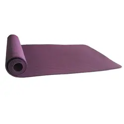 6 мм Tpe нескользящий коврик для йоги подходит для фитнеса безвкусный спортивный коврик сумка для йоги ремень для йоги