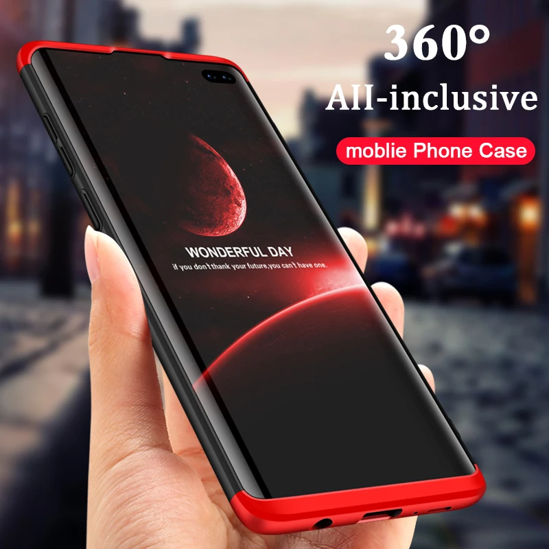 

Case For Samsung Galaxy S10 Plus Case 360 PC Shell For Samsung M10 M20 S9 Plus S10 Lite S10e Cover For Samsung A9 Pro 2019 2018