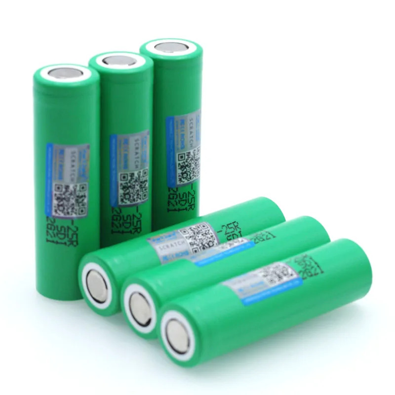 4 шт. VariCore Новинка 18650 2500 mAh аккумуляторная батарея 3,6 V INR1865025R M 20A разрядка для использования в электронных сигаретах