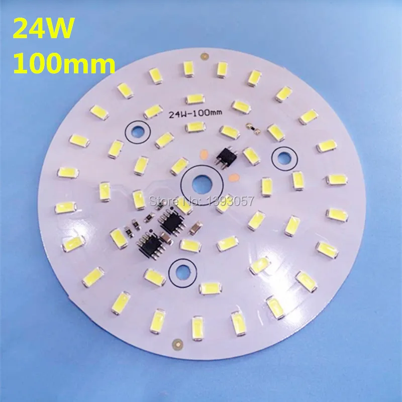 20 шт. 220 В 5730smd led pcb 3 Вт 5 Вт 7 Вт 10 Вт 12 Вт 15 Вт 18 Вт 24 Вт не нужно драйвер холодный белый теплый белый алюминиевая пластина для светодиодных ламп diy