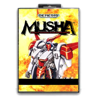 

Musha with Box for 16 bit Sega MD Game Card for Mega Drive for Genesis Video Console