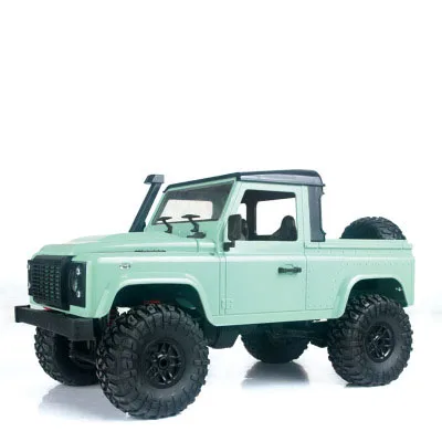 RC автомобиль MN-90 MN-91 RTR MN 1/12 1:12 2,4G 4WD пульт дистанционного управления Автомобили светильник светодиодный Сумки на крыше внедорожный гусеничный автомобиль грузовик игрушки - Цвет: 91 Green Retail Box