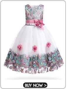 Летнее платье принцессы с цветочным узором для девочек; платье-пачка для девочек на свадьбу, день рождения, вечеринку; Детский костюм для подростков; платье для выпускного вечера