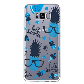 

Stand case costume drawing Hello Summer Green WP011 for Samsung Galaxy S8