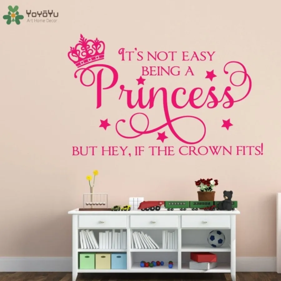Wall Decal Vinyl Sticker Children Room Princess Nursery Decor It S Wall Decal Vinyl Sticker Children Room