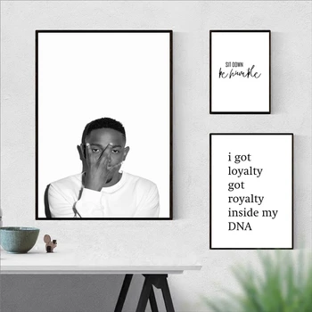 

Kendrick Lamar Poster Hip Hop Rap Decor Canvas Art Prints Be Humble Kendrick Lamar Canvas Painting Wall Art Picture Rapper