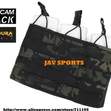 TMC тройной Клин подсумок для журналов мультикам черный тактический Молл Тройная журнальная сумка+(SKU12050779