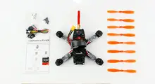 KINGKONG 130GT PNP Drone No Receiver Carbon Fiber Frame+F3 PLUS+1105 Motor+Blheli-6A ESC+3020 Props+800TVL Camera+5.8G VTX