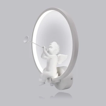 

Modern Acrylic Angel Wall Light AC86V-265V Home Bedroom Living Room Wall Lamp Wandlamp Fixtures for Indoor Lighting Decoration