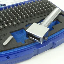 P-112 Сменные Сталь штамп ювелирные изделия комплект, ход проводкигибкий тиснения буквы, доступный размер 2/2. 5/3/4/5/6 мм