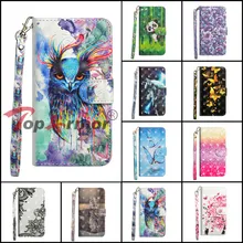 3D Painted Wallet Cover For Nokia 2 3 5 6 8 2017 Flip Book Stent Shell For Nokia 6 (2018) 6.1 7 plus 8 Sirocco 2018 Phone Case wierss золото для nokia 8 sirocco