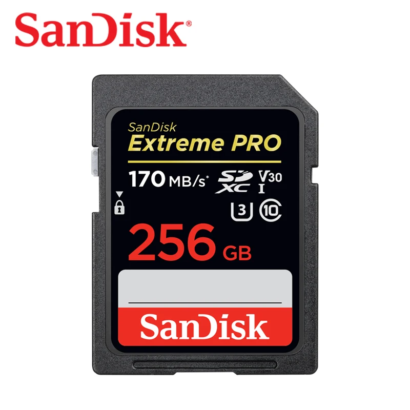 SanDisk Extreme PRO карта памяти класс 10 512 ГБ 128 256 32 ГБ|Карты памяти| |