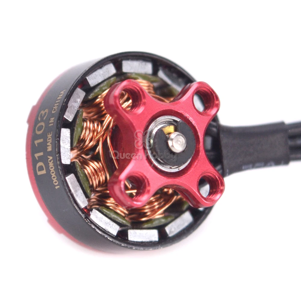 D1103 1103 10000kv Поддержка 2S миниатюрный бесщёточный электродвигатель для RC