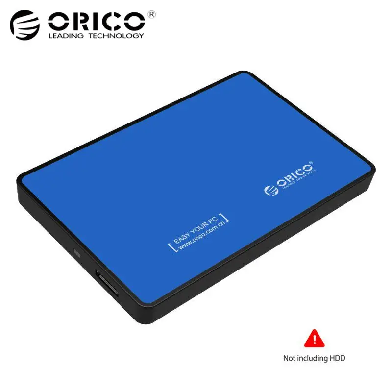 ORICO 2588US3 SATA HDD SSD USB3.0 External Hard Disk Drive Box Storage Case Enclosure 5GBPS for 2.5 Inch Windows Laptop PC Blue ORICO 2588US3 SATA HDD SSD USB3.0 External Hard Disk Drive Box Storage Case Enclosure 5GBPS for 2.5 Inch Windows Laptop PC Blue