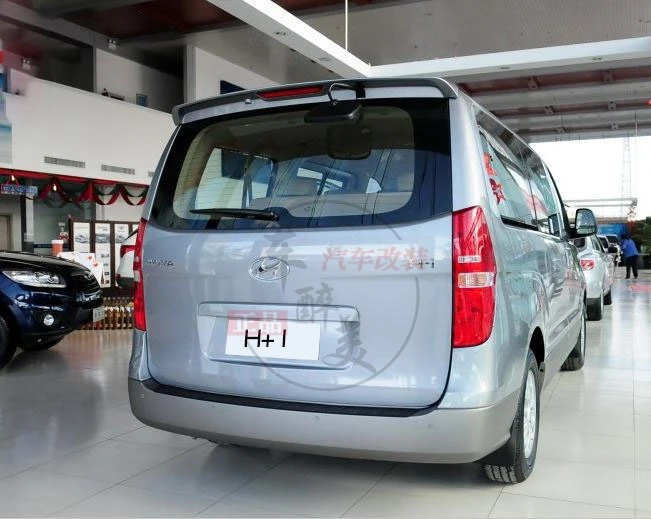 Для hyundai H-1 спойлер 2006- ABS Материал заднее крыло цвет задний спойлер для hyundai H1 спойлер