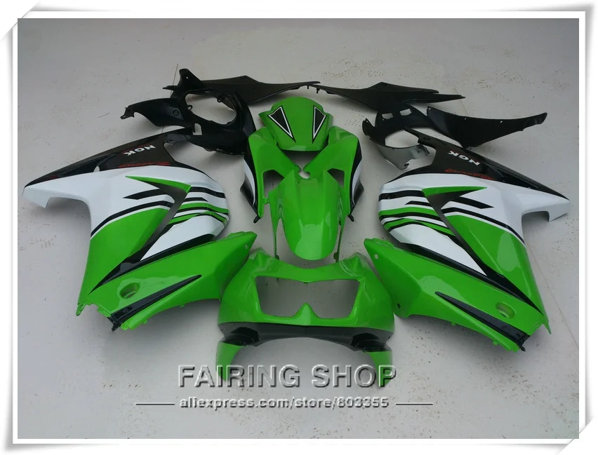 Комплект обтекателей для Kawasaki Ninja ZX250r 2008 2014 (без EMS) 250r 08 14 Обтекатели литья под