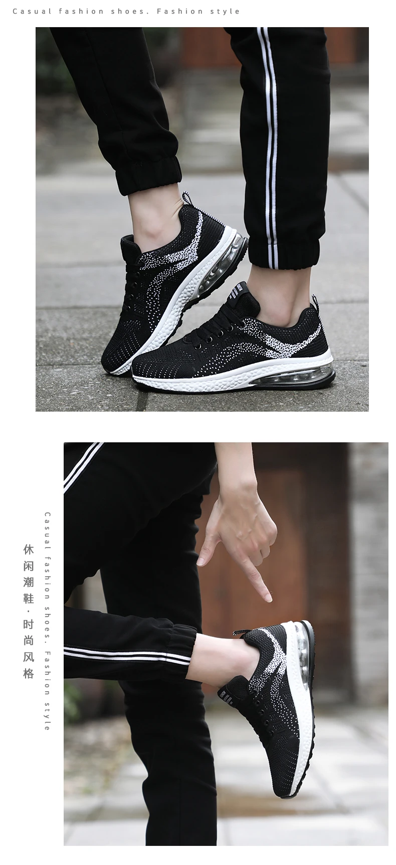 Мужская обувь для бега с воздушной подушкой, кроссовки, уличная спортивная обувь, удобные мужские спортивные кроссовки, дышащая прогулочная обувь
