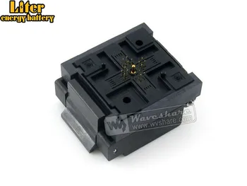 

QFN16 MLP16 MLF16 QFN-16BT-0.65-01 QFN Enplas 0.65Pitch 4x4mm IC Testing Burn-in Socket Programming Adapter with Ground Pin