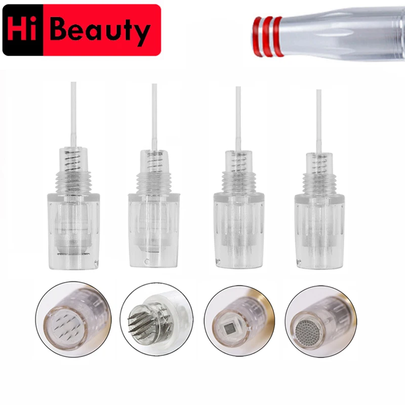 

5PCS/lot 8mm Screw Socket Disposable 12 Pin 36 Pin Round Micro Nano Needles Cartridges For Derma Microneedle Derma Pen