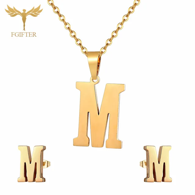 TREESTAR Femme Collier Pendentif en Alliage Strass Bijoux 26 Lettres Pendentif Cadeau r/églable pour sa Fille Maman