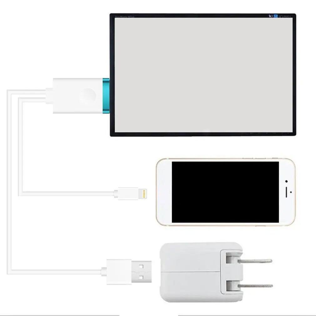 Ld8 с Экран Av + hdmi Двойной Интерфейс Беспроводной 2,4g Push сокровище для Iphone