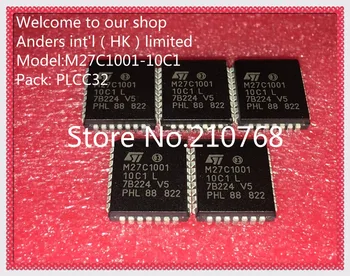 

10pcs/lot M27C1001-10C1 M27C1001 PLCC32