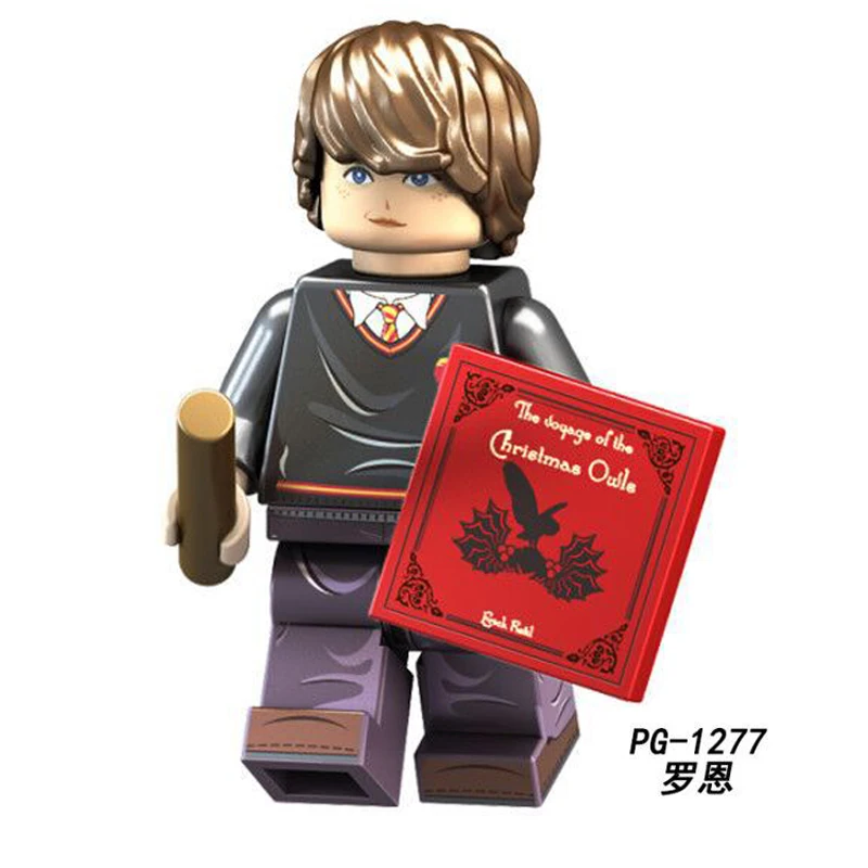 PG1277 Серия Harry Potters Flitwick Дамблдор Longbottom Luna Diggory строительные блоки игрушки для детей WM6041 - Цвет: PG1277