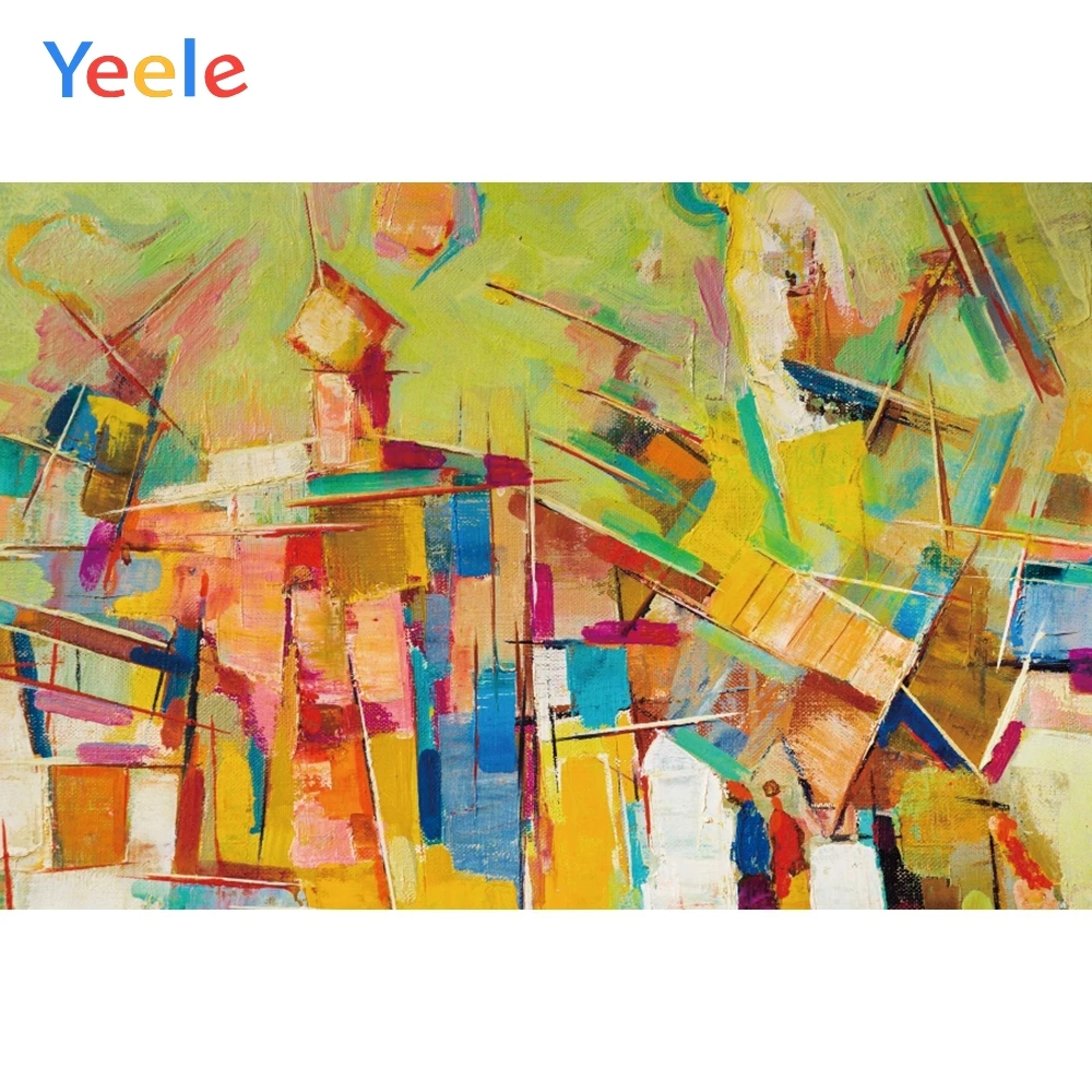 

Yeele Photocall Grunge Retro Graffiti Painting Book Photography Backdrops Personalized Photographic Backgrounds For Photo Studio