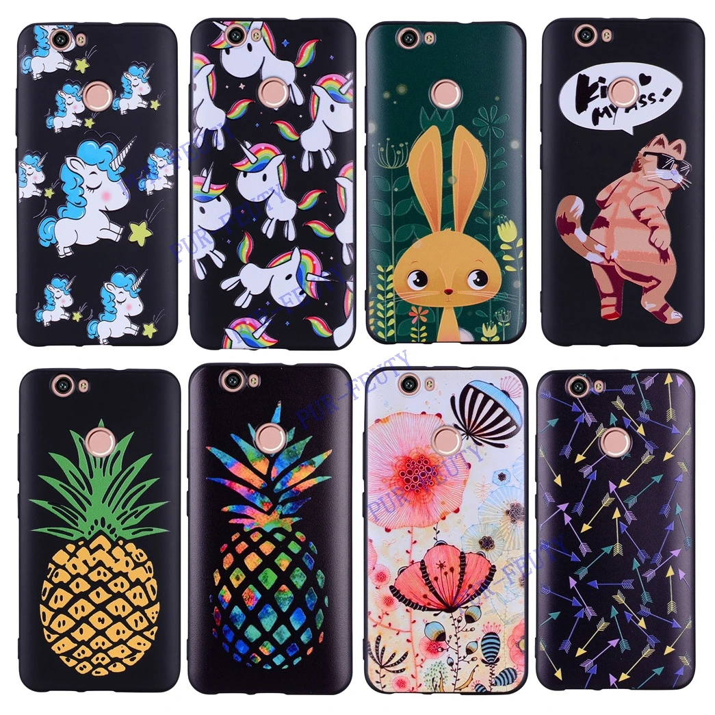 

Case for Huawei Nova CAN-L01 CAN-L11 Fashion 3D Painted Soft Silicone back cover for Huawei Nova CAN L01 L11 L03 Phone Cases