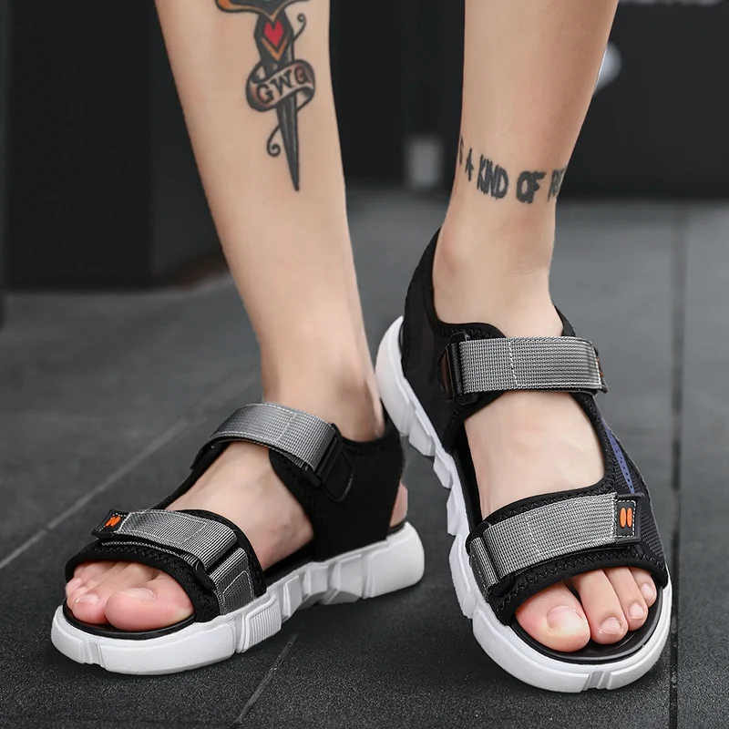 Men Sandals Summer Flip Flops Slippers Men Outdoor Beach Casual Shoes Cheap Male Sandals Water Shoes Sandalia Masculina
